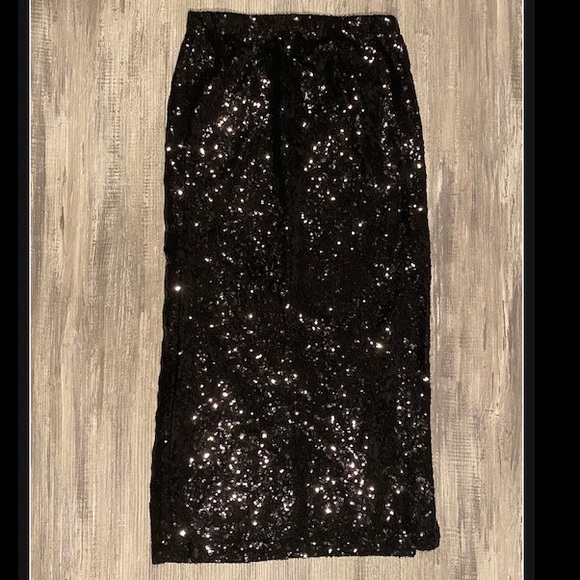 Sequence glitter skirt - Picture 4 of 10